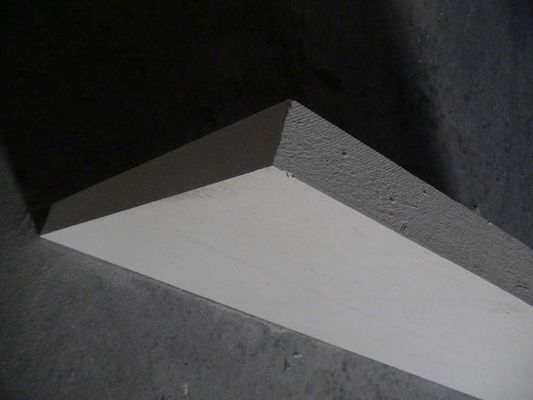 Kalziumsilikatrohr Wärmedämmung Baumaterialien 220kg/m3 Weiß