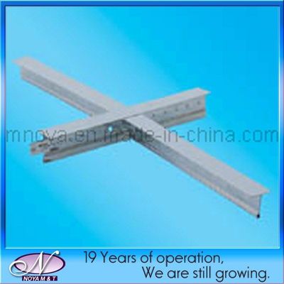 Leichte T-Bar-Decken-Hängematerialien für Strukturdächer 38/32*24*3600mm