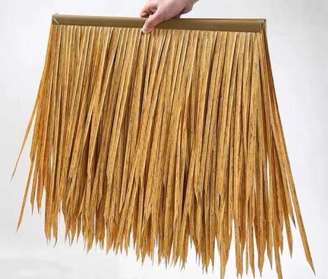 Traditionelles Synthetisches HDPE Strohdach für die Dekoration von Hoteldächern