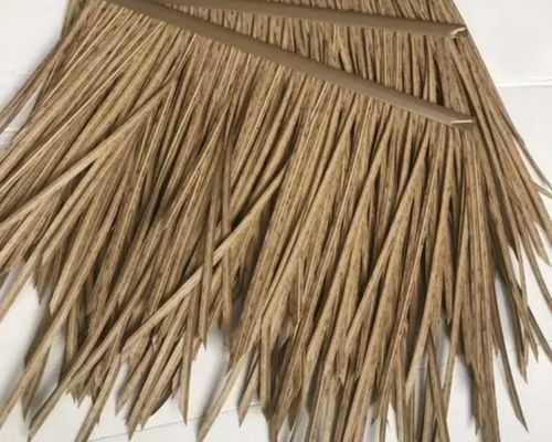 Naturalistische Flachstrohfliesen Textur 100% simuliert echtes Strohdach