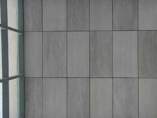 Fiberzementplatten Verkleidung Seitenteile Grau Außenbau Wasserdichtes Kalziumsilikatplatten Kalziumsilikatplatten