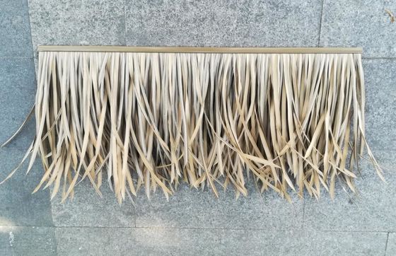 Künstliche, trockene, auf Kunden angepasste Strohdecke mit Blattgrasfliesen, Palmdach, Strohdach, synthetisch