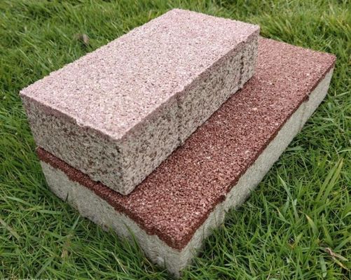 Außen-Keramik-Wasserdurchlässige Ziegel für die Gartendekoration