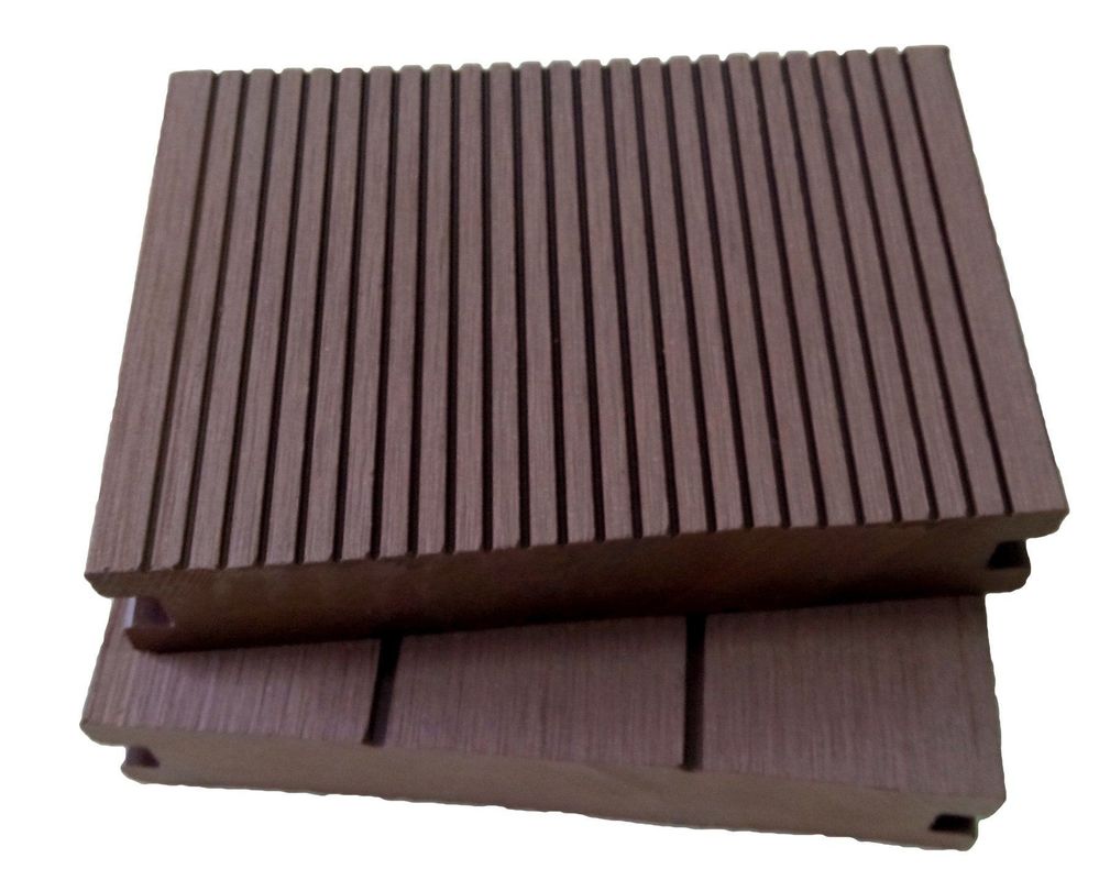 Holzkornmuster Grüner WPC-Boden, synthetische / Holz-Plastik-Verbunddecken 90mm*40mm