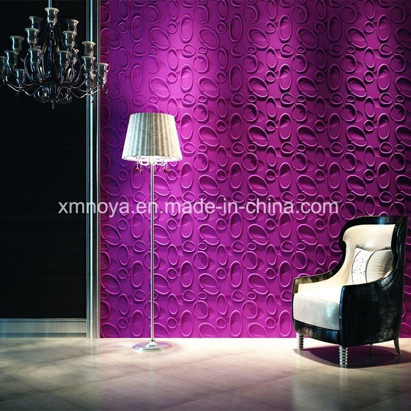 3D-PVC-Wandplatten für Innenarchitektur im Foto-Studio