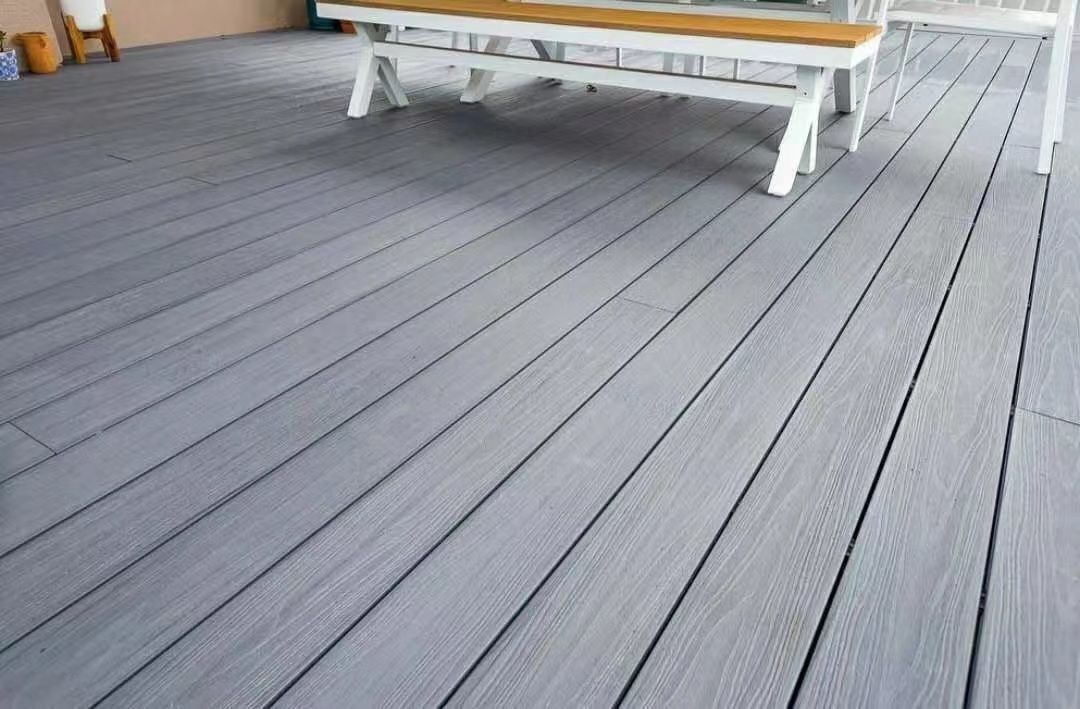 Optionale Kornflächen WPC-Floorplatten für umweltfreundliche Außenräume