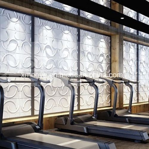 3D-Panel Umweltfreundlich E0 Akustik Schalldämmung Wandplatte für Gym Dekorationsstil