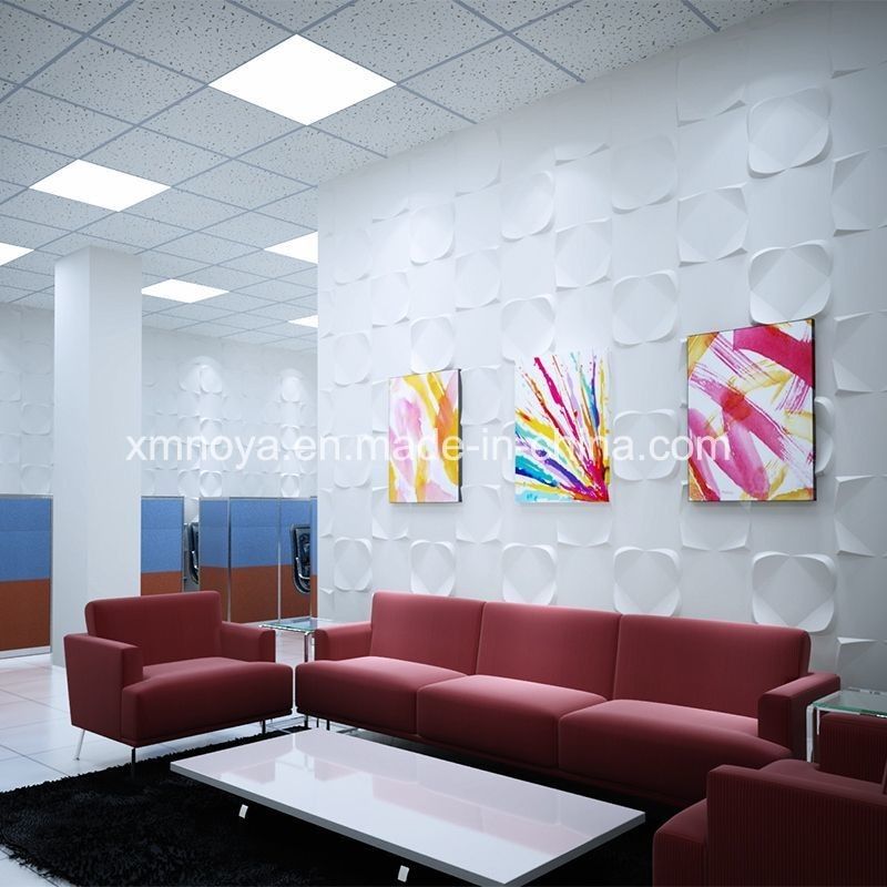 Modernes Sofa Hintergrund Dekoratives 3D-Panel mit umweltfreundlichem Material und Design