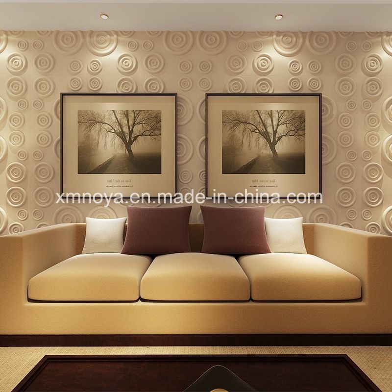 Farbenfrohe 3D-Panel für Innenarchitektur Wanddekoration Textured Feature Schalldämmung