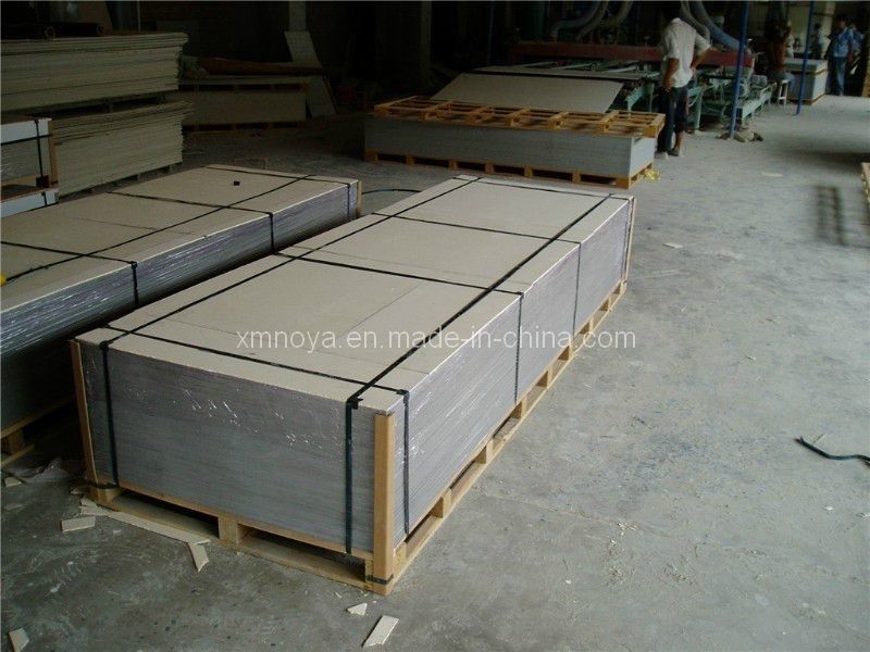 Feuerdichte dekorative Fasersementplatte 1220*2440*4-20mm Stück für Wanddekoration