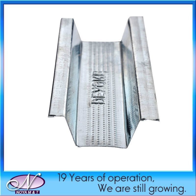 Hauptkanal galvanisiertes Stahlprofil mit 25mm/29mm/32mm/40mm Höhe und U-Typ-Design