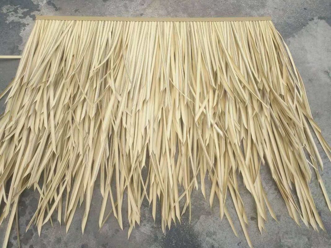 Guter Preis Indonesien Kunststoff Künstlerische Trockene Strohhalle Pavillonschienenzelt Pergolen Zelte Synthetische Strohhalle Hütte Trockenes Grasdach